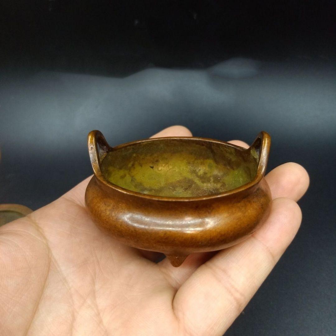 銅器 香炉 挿し香炉 仏堂香炉 香道具 装飾品 工芸品 置物