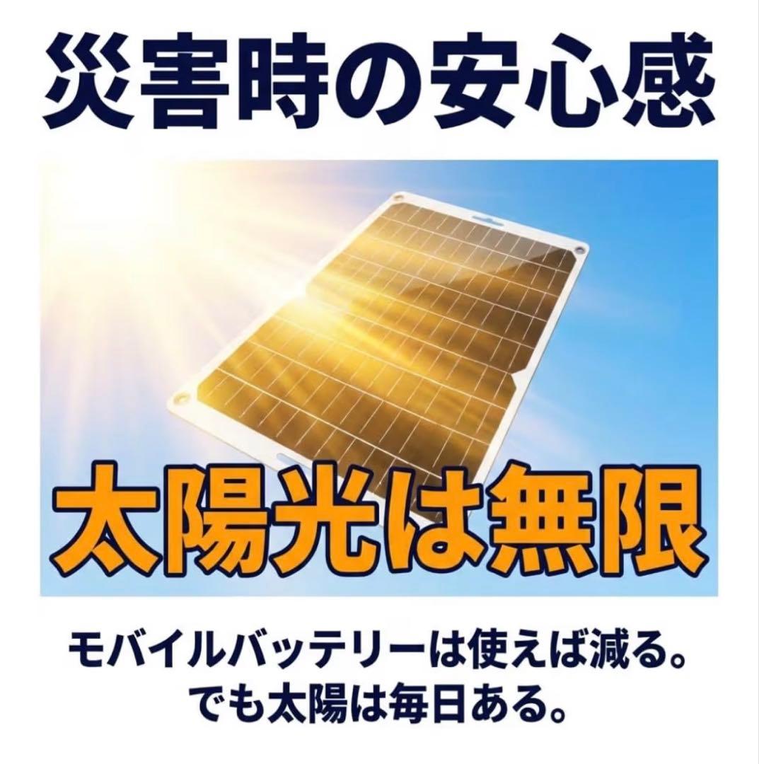 HIH 防災セット 1人用 ソーラーパネル付き 防災リュック