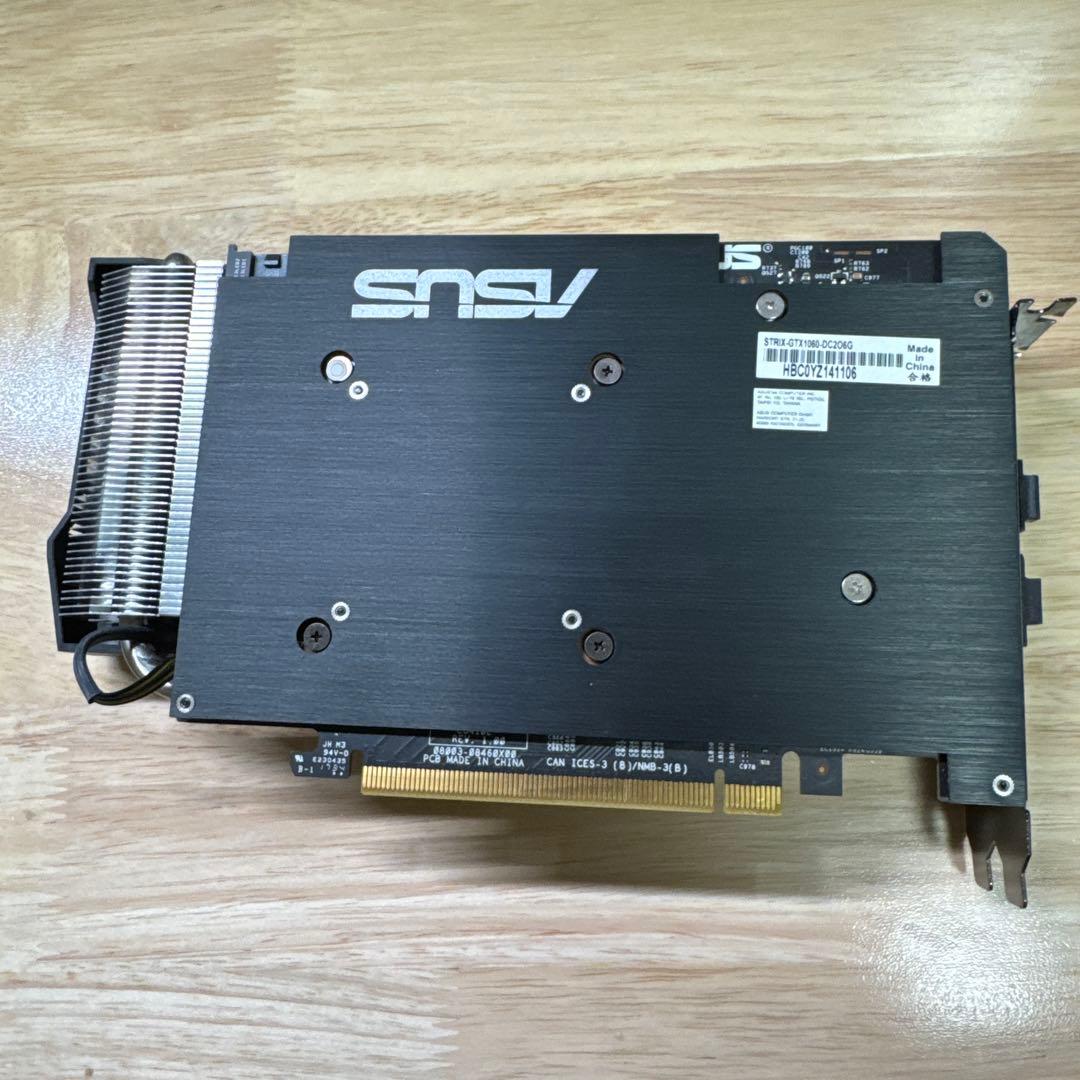 グラフィックボード・グラボ・ビデオカード ASUS STRIX_GTX1060_DC206G OC Edition 6GB