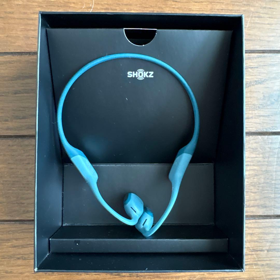 SHOKZ OPENRUN PRO 骨伝導イヤホン ブルー