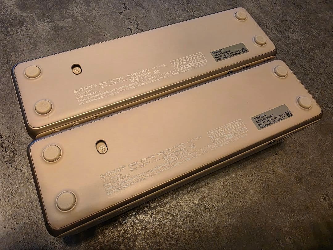 ソニー ワイヤレススピーカー h.ear go 2 SRS-HG10 2台セット