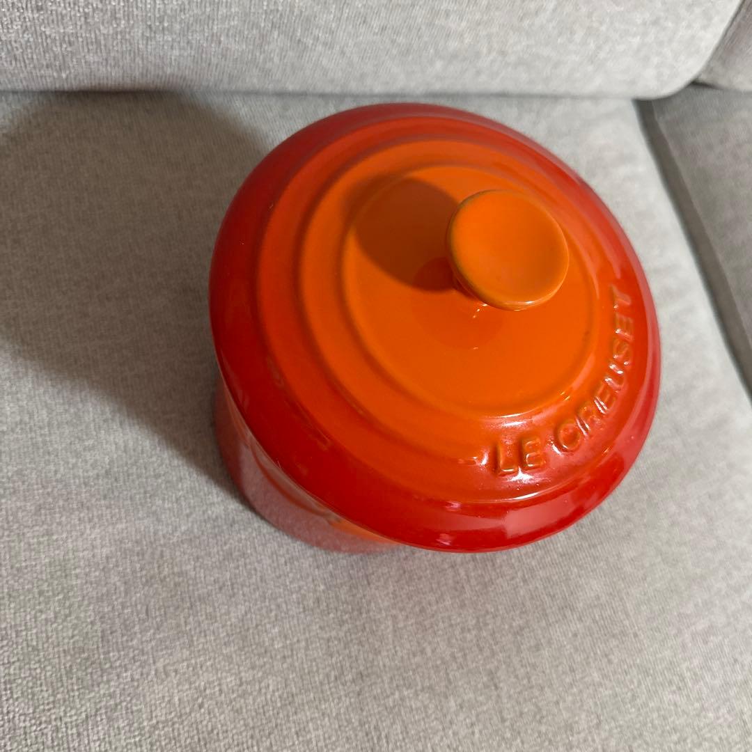 LE CREUSET フードストッカー オレンジ