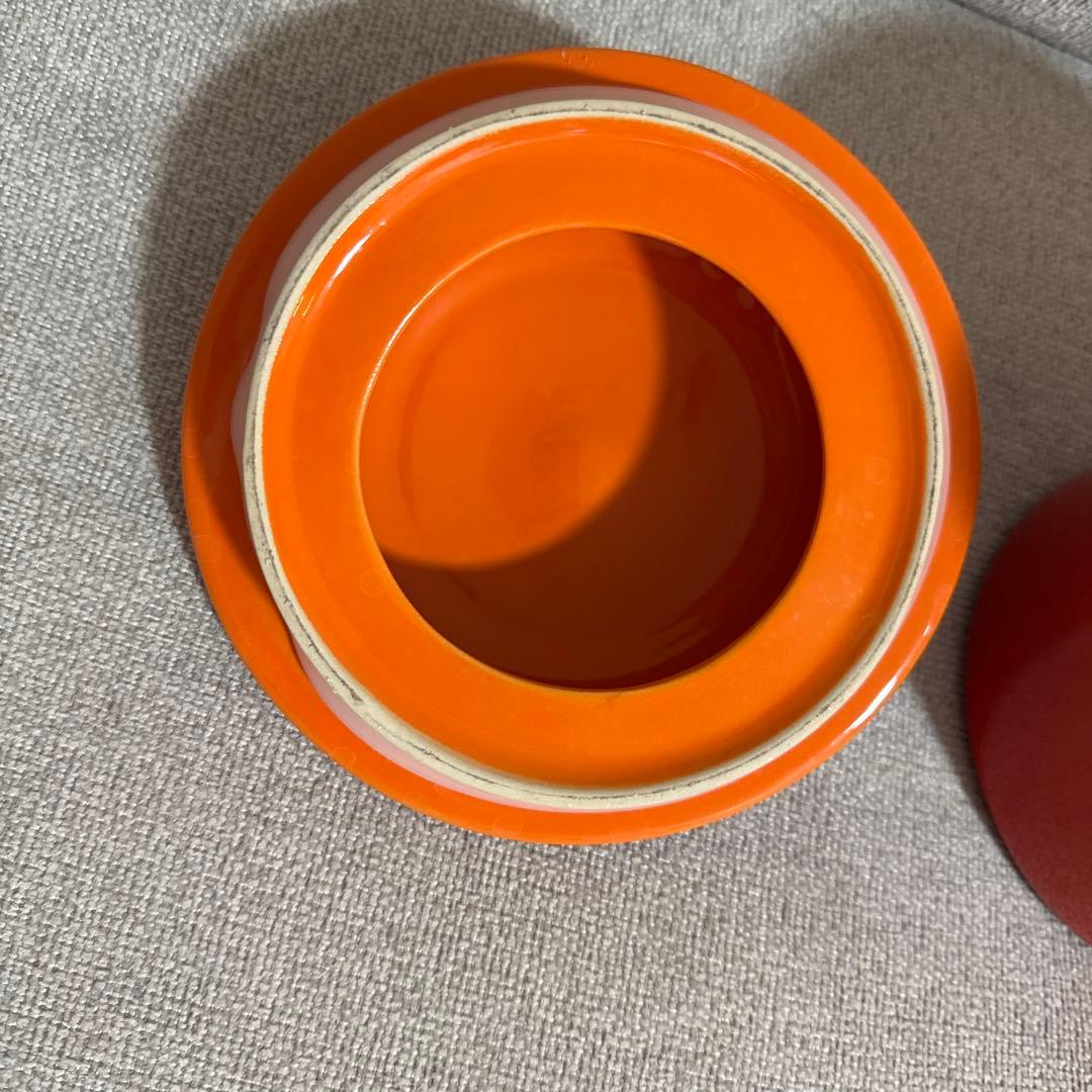 LE CREUSET フードストッカー オレンジ