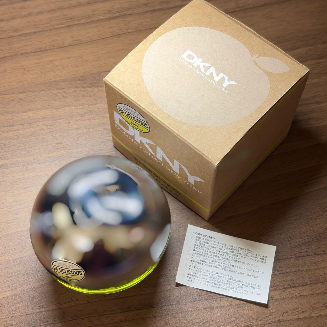 【ほぼ未使用】箱付き DKNY ダナキャラン 香水 ビーデリシャス 100mL