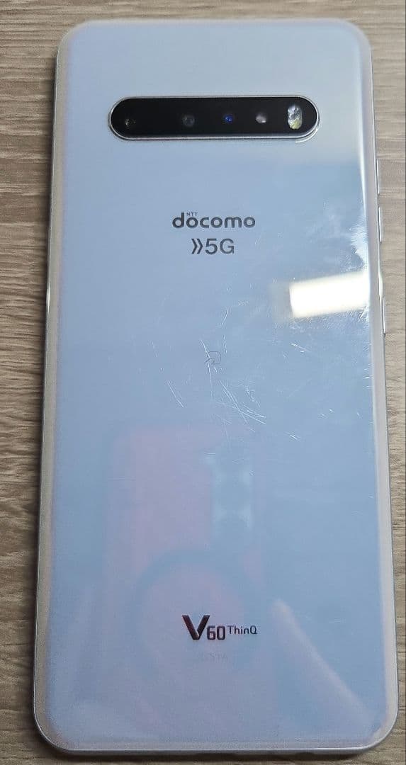 LG V60 ThinQ 5G 本体 ホワイト　SIM 解除済