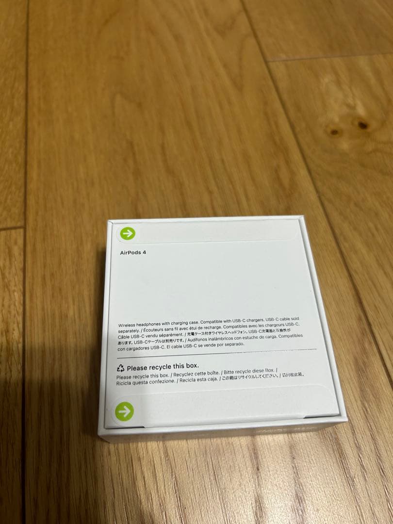 新品Apple AirPods 4 ノイキャンなし