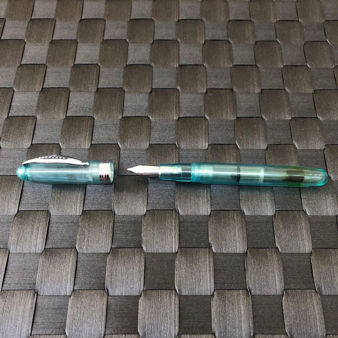 新品未使用 Noodler's Ink AHAB 万年筆 フレックス 透明軸