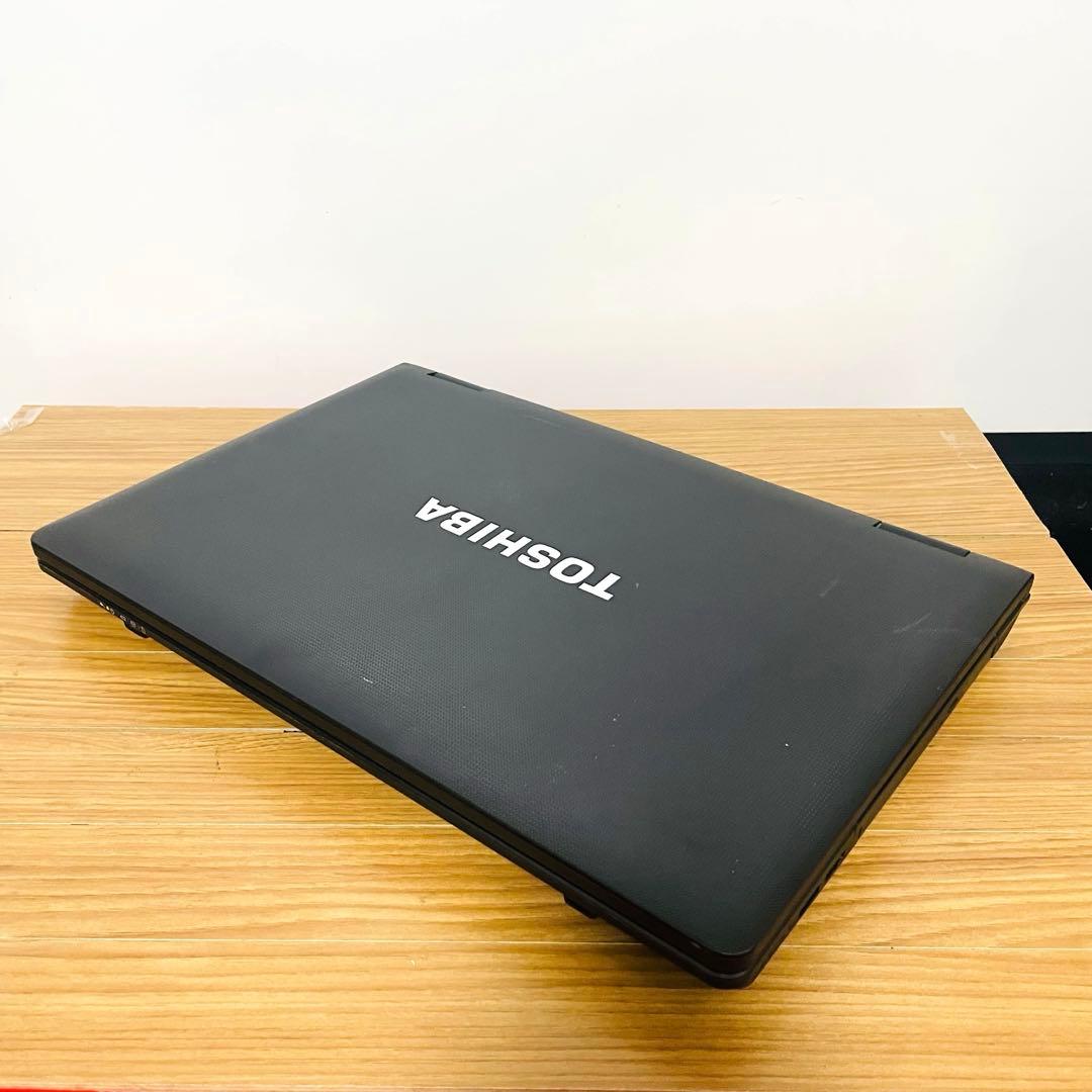 快適SSD東芝ブラックWindows11ノートパソコンオフィスDVD Wi-Fi