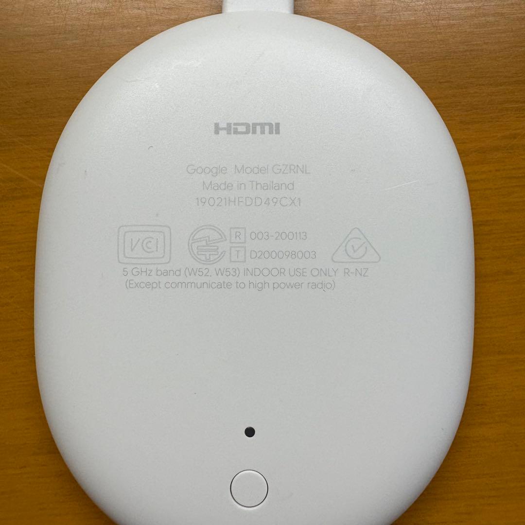【中古品】Google Chromecast with TV クロームキャスト