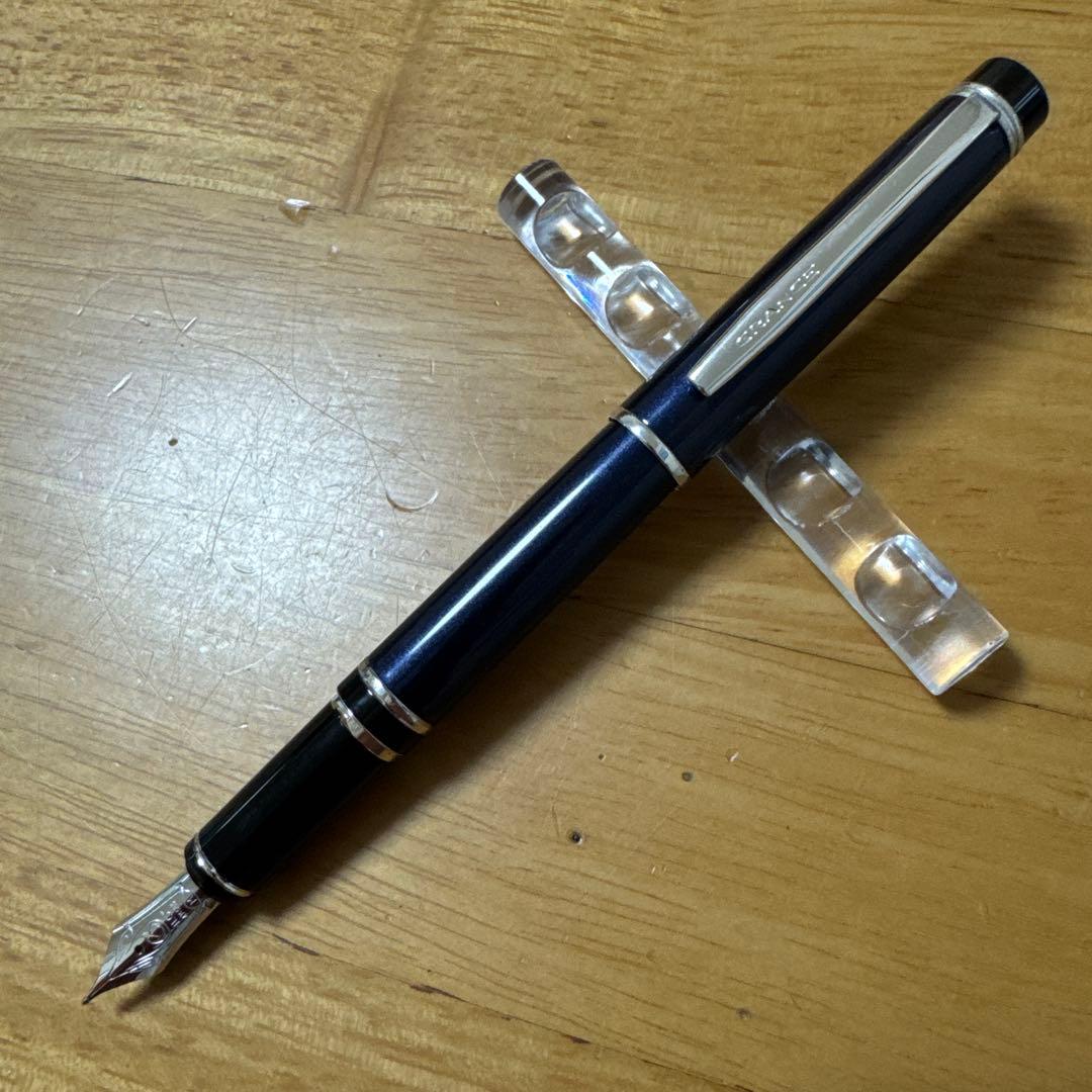 PILOT パイロット Grance グランセ 14k 万年筆 M ブルー