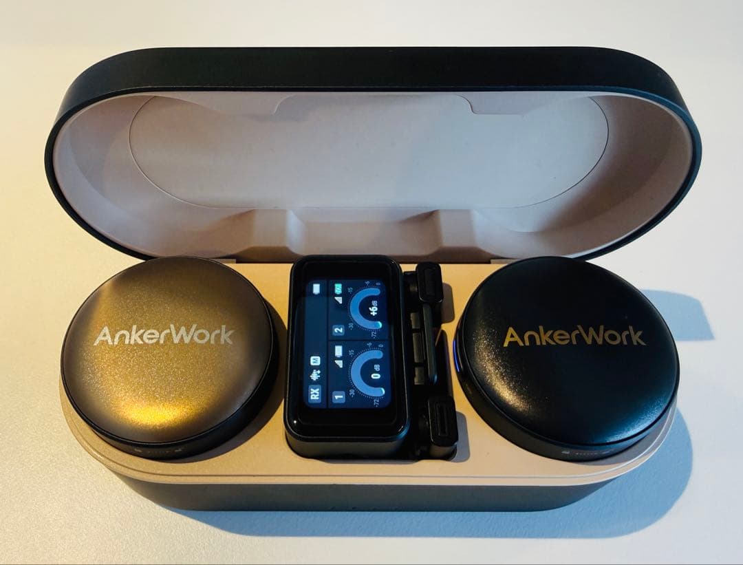 AnkerWork M650 ワイヤレスマイク 美品 フルセット（動作確認済）