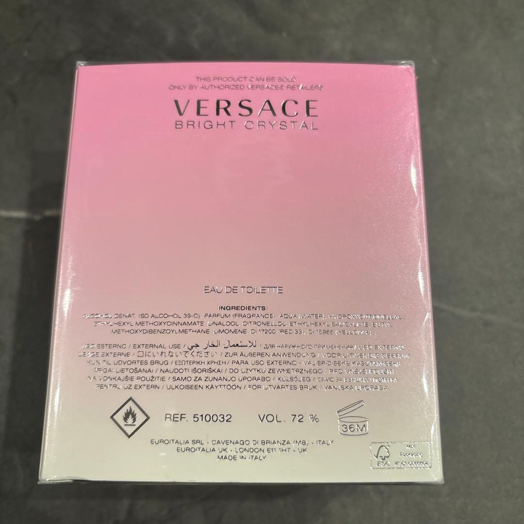 最終値下げ★香水「VERSACE-BRIGHT CRYSTAL」EDT90ml