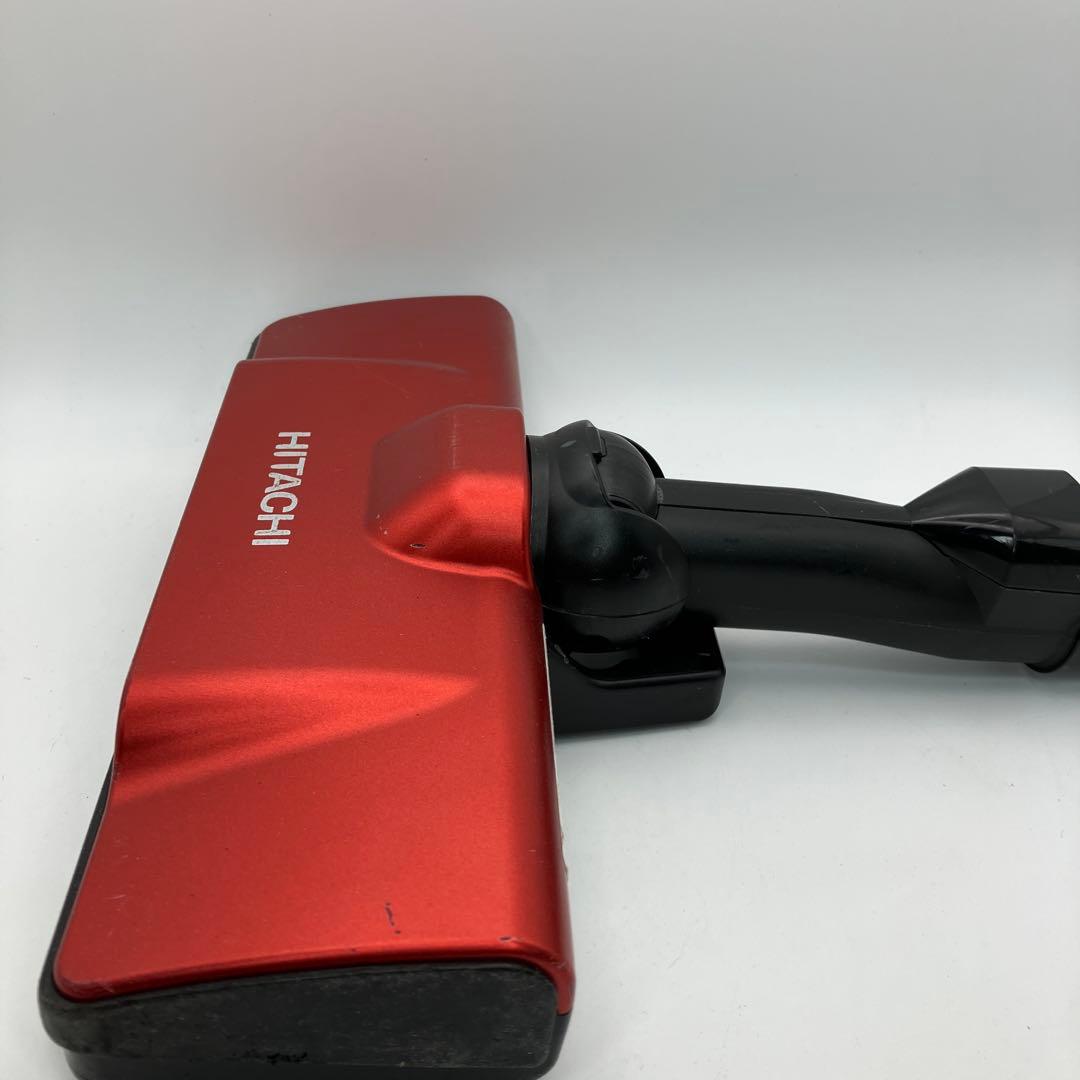 日立　掃除機　ヘッド パワかるサイクロン　D-AP53 赤　回転ブラシ　良品