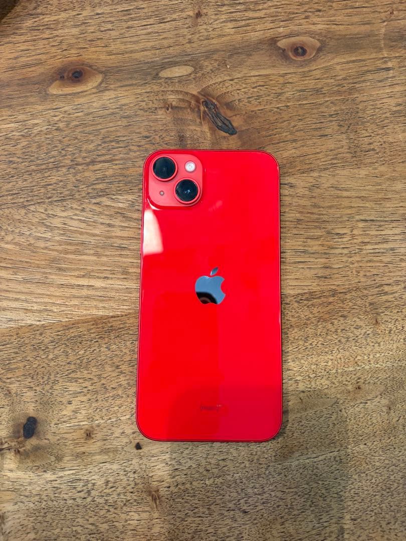 Apple iPhone 14 Plus RED 本体