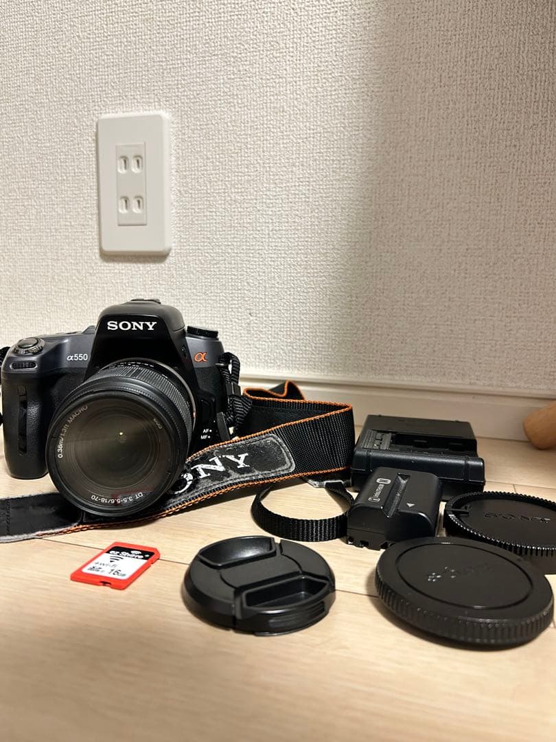 SONY α550 デジタル一眼レフカメラ