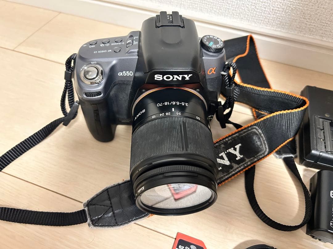 SONY α550 デジタル一眼レフカメラ