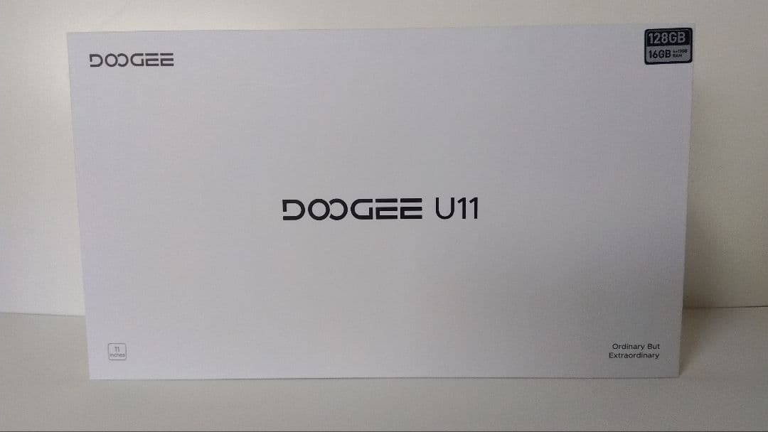 【未使用品】No.1 DOOGEE U11 Android16 Gray