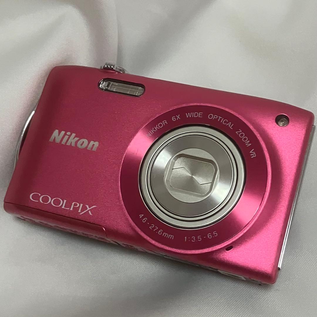 NIKON COOLPIX S3300 ピンク コンパクトデジタルカメラ