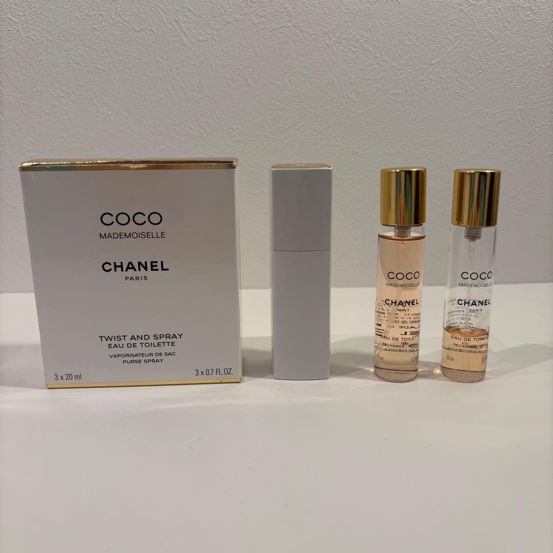 CHANEL ココマドモアゼル ツイスト本体＆スプレー 2本セット