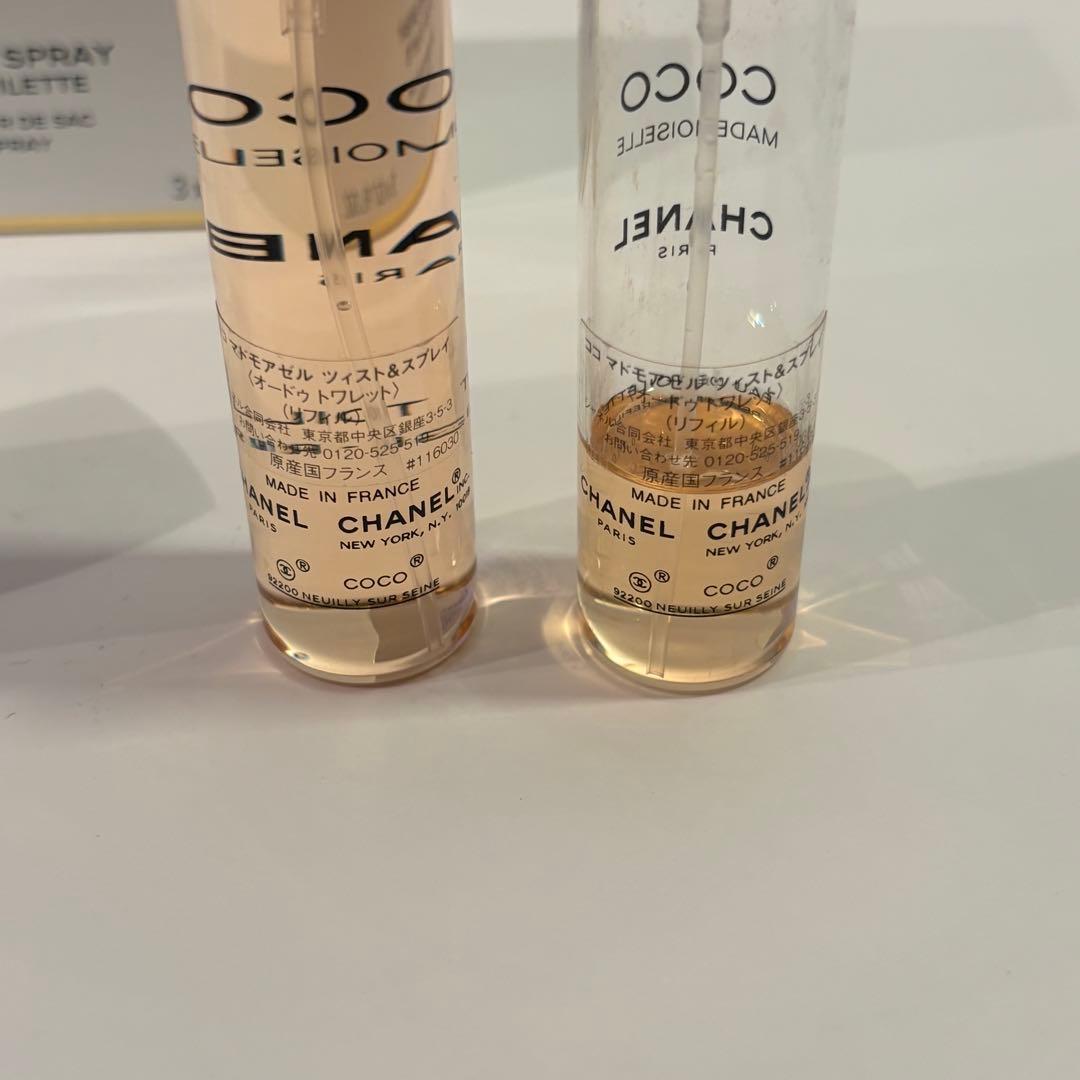 CHANEL ココマドモアゼル ツイスト本体＆スプレー 2本セット