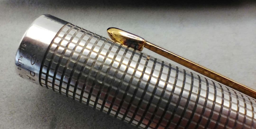 ☆Parker　パーカー　sterling silver １４K　万年筆　USA