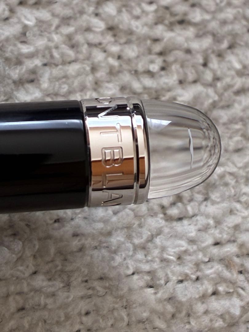 ◾️美品◾️モンブラン スターウォーカー◾️ミッドナイトブラックボールペン◾️新品インク