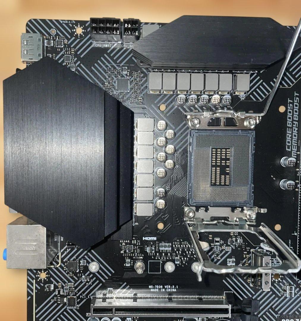 【動作品】PRO Z690-P DDR4　CPUとメモリセット