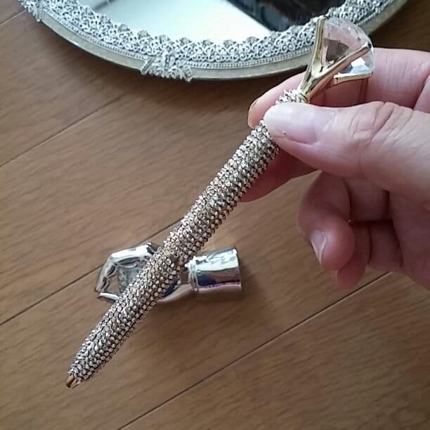 (新品)スワロ使用　ボールペン