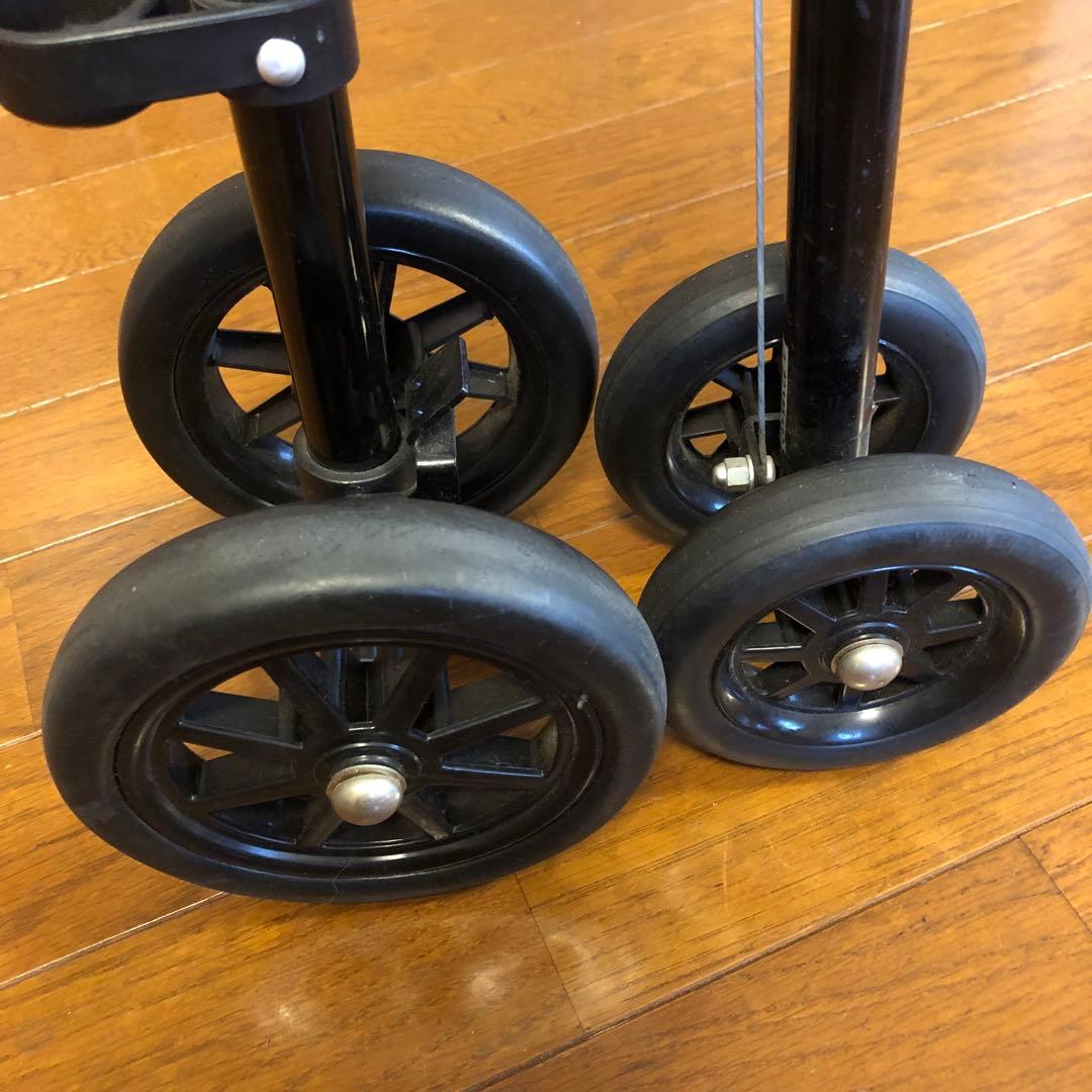 美品‼️バイコロ技研 ローラーステッカー ローラー杖 歩行補助 杖車輪 補助杖 M