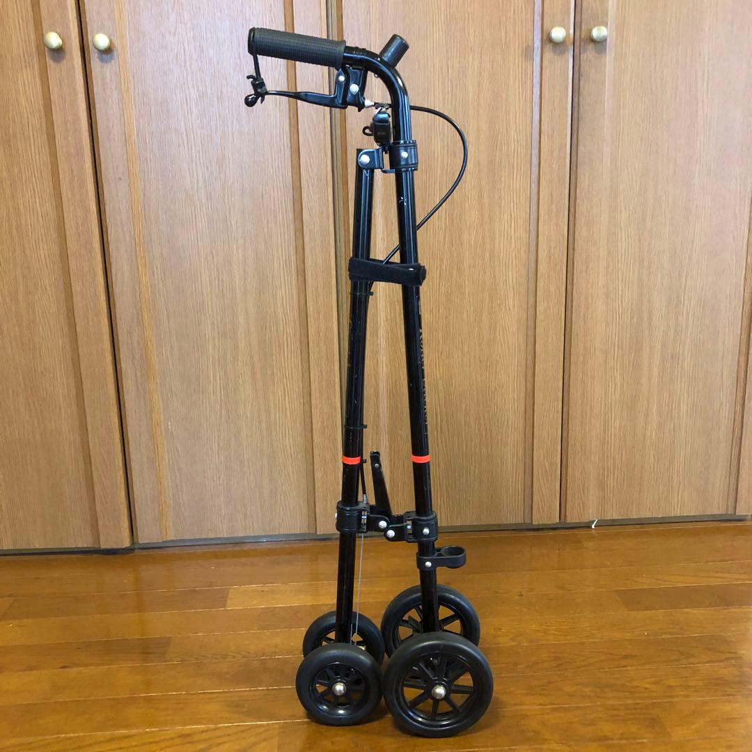 美品‼️バイコロ技研 ローラーステッカー ローラー杖 歩行補助 杖車輪 補助杖 M