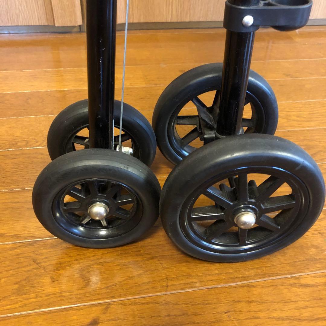 美品‼️バイコロ技研 ローラーステッカー ローラー杖 歩行補助 杖車輪 補助杖 M