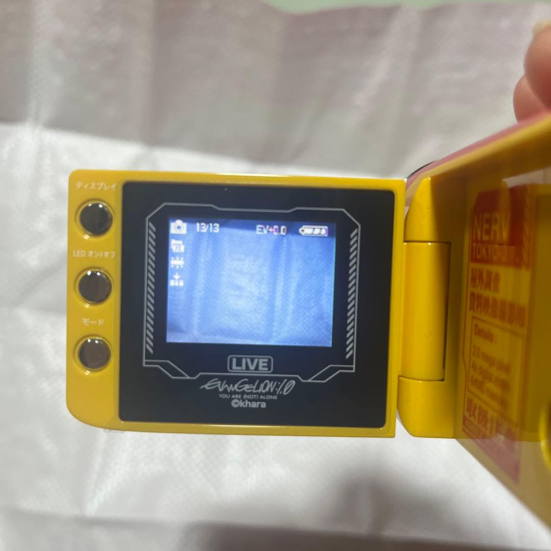 美品付属品全部完備エヴァンゲリオン DV230-EVA02 ビデオカメラ本体