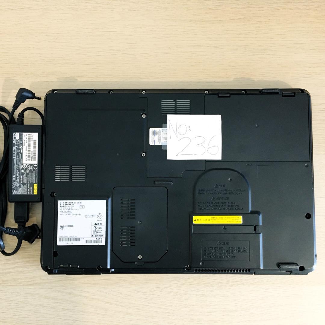 Fujitsu LifeBook ノートPC Win11 Office パソコン