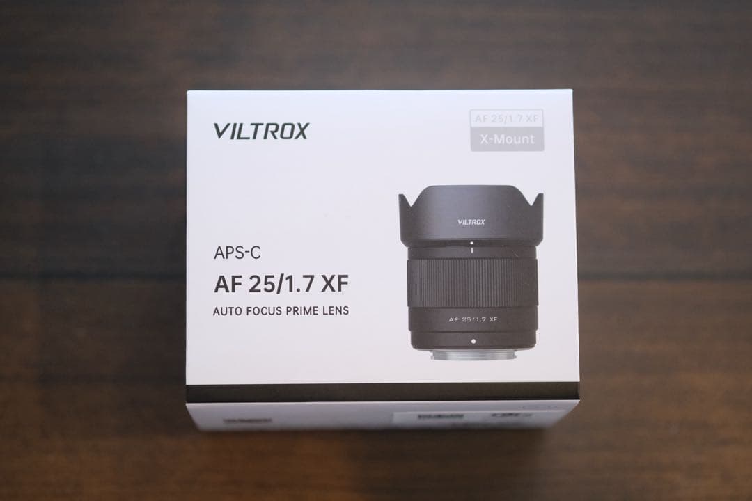 VILTROX AF 25/1.7 XF 単焦点レンズ