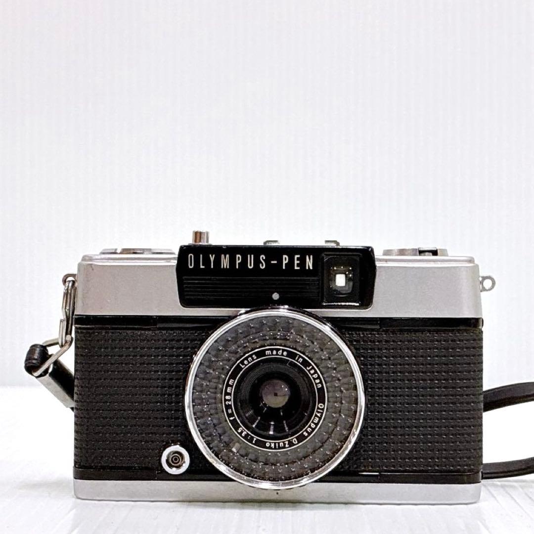 Y-086【完動品 訳あり】OLYMPUS PEN EE-3 ハーフカメラ