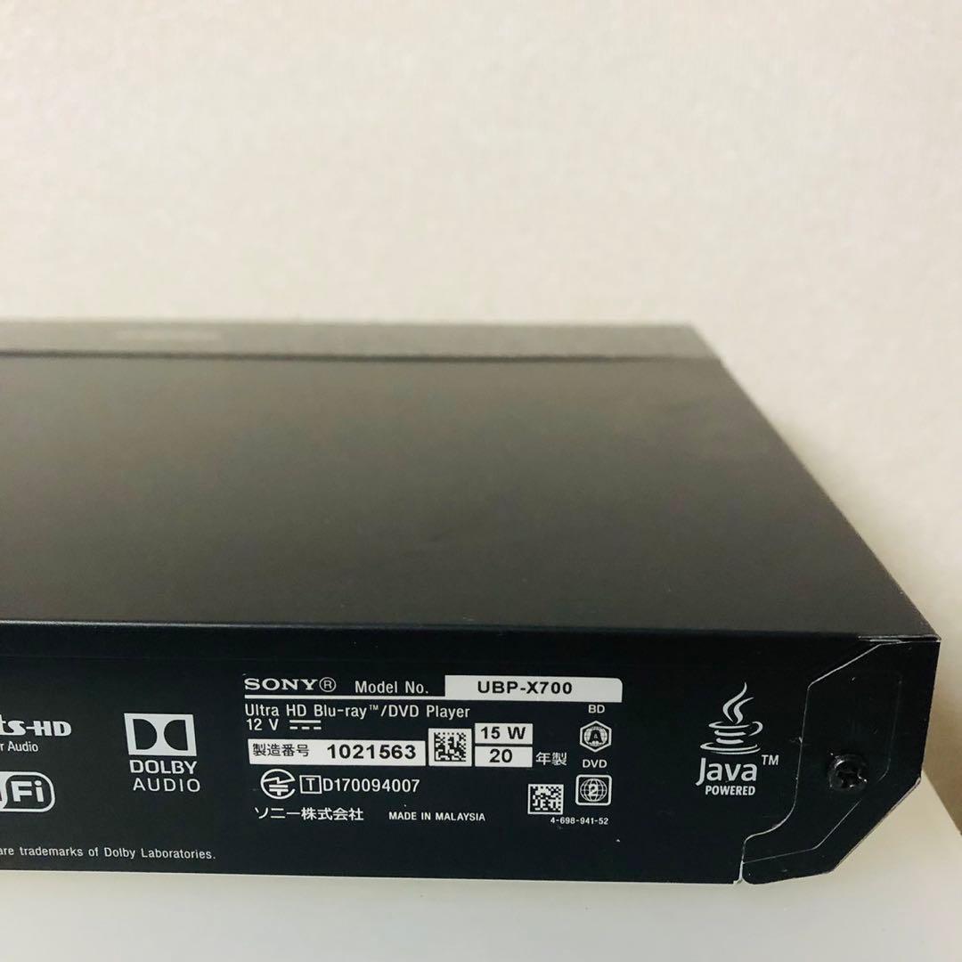 H42 SONY ブルーレイディスクプレーヤー 4K Wi-Fi対応✨