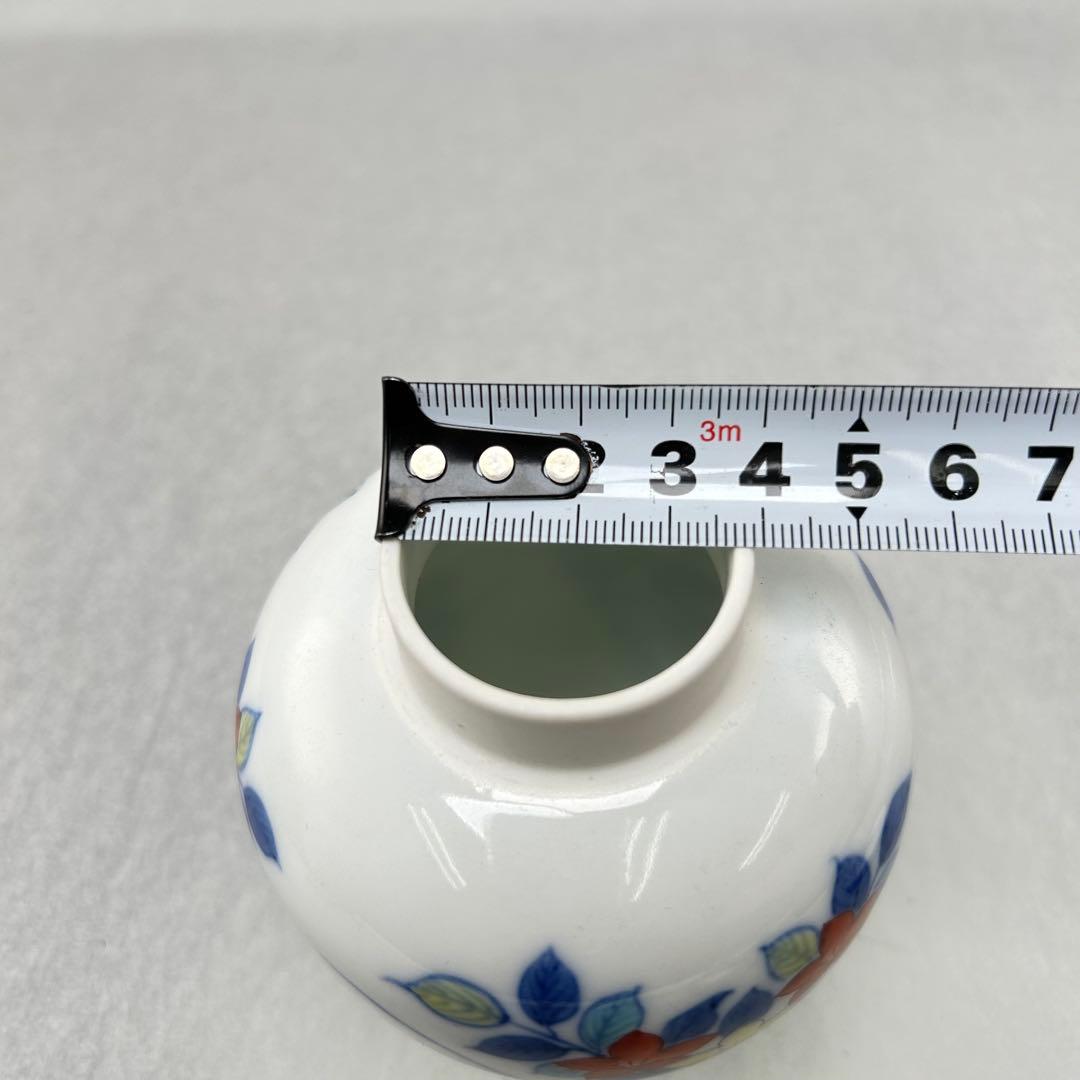 鍋島御庭焼　色鍋島　茶入れ