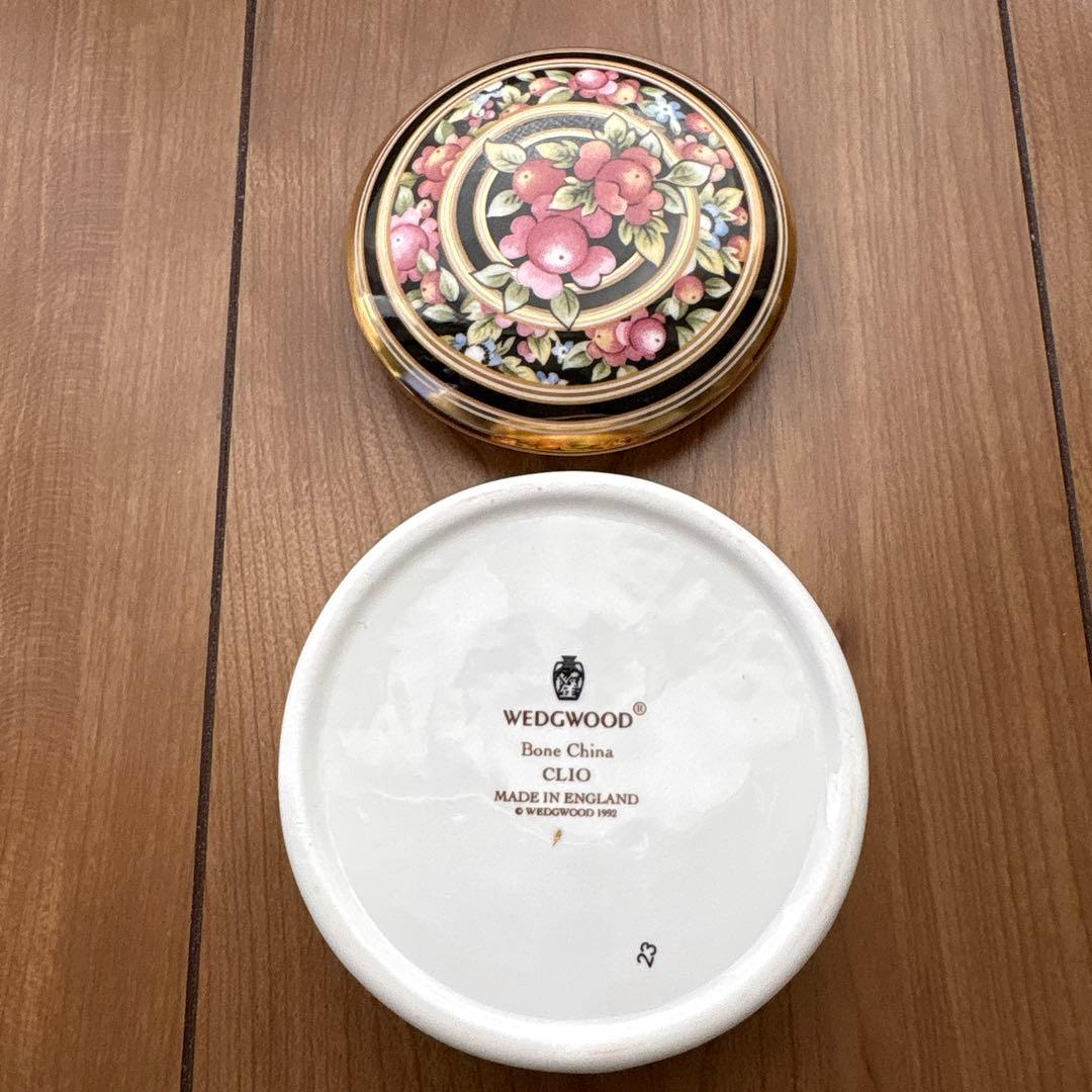 （ウェッジウッド）製　トリンケットボックス(ビンテージ)