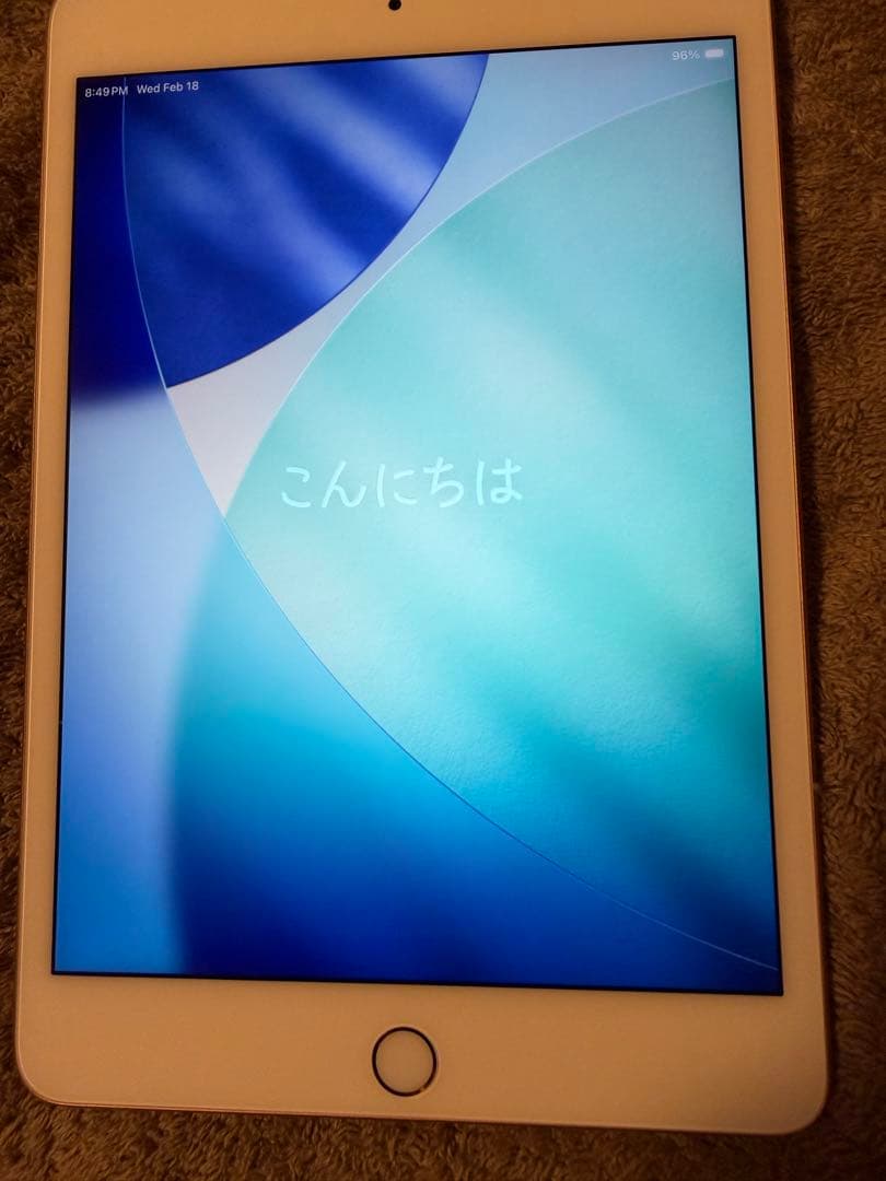 【中古】iPad mini Wi-Fi＋Cellularゴールド 本体64GB