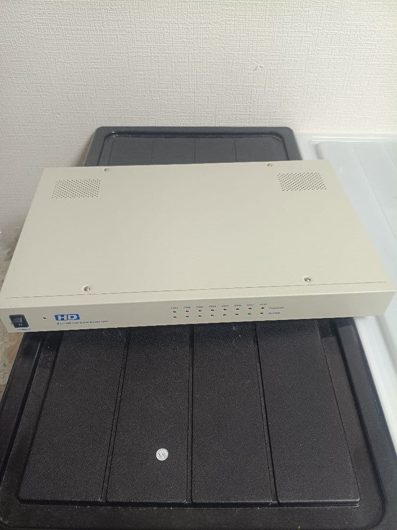 防犯カメラ 電源重畳ワンケーブル 電源ユニット（HD8台用