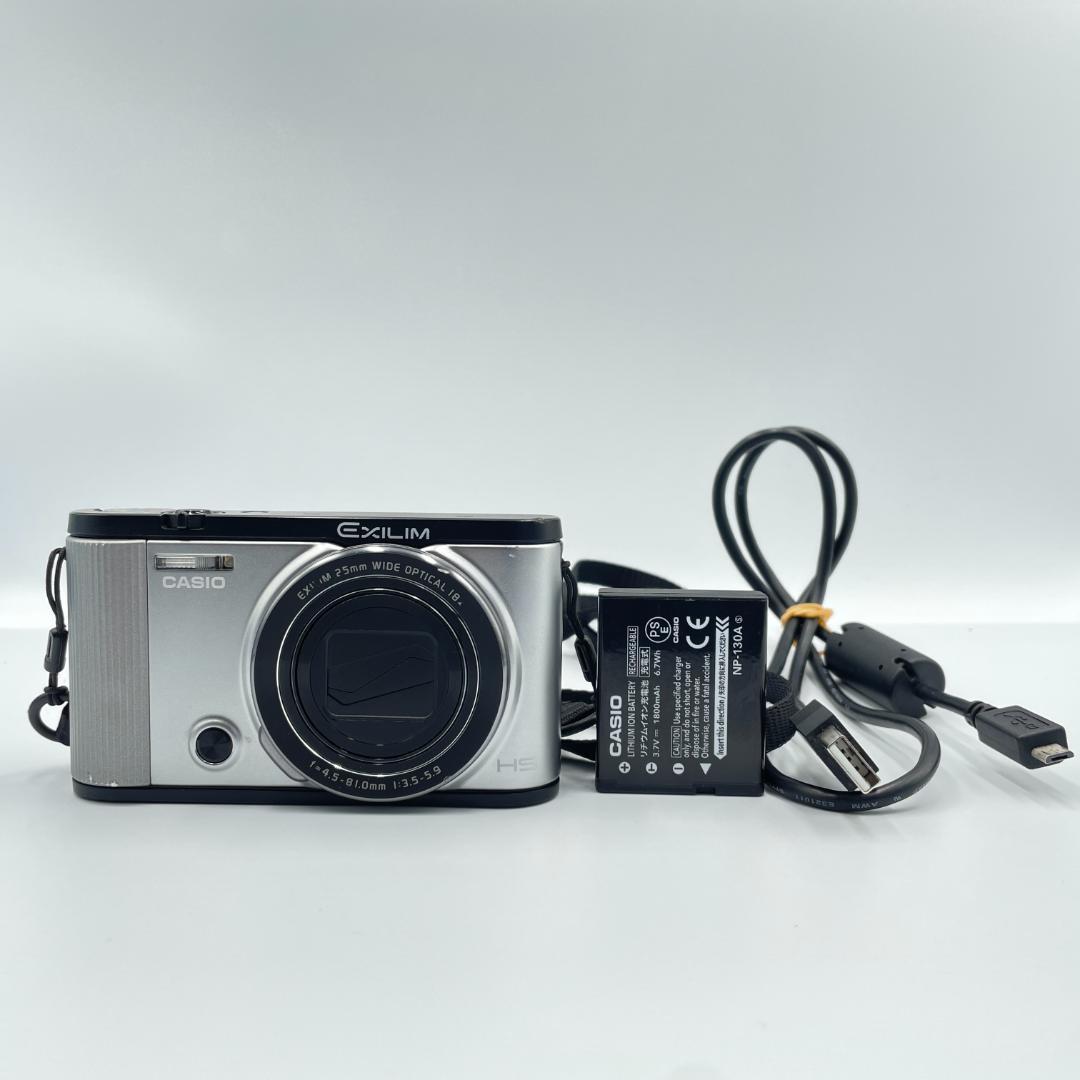 【動作品】CASIO EXILIM EX-ZR1600 SILVER
