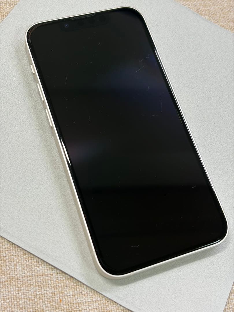 【バッテリー新品】 iPhone13 mini スターライト 128GB