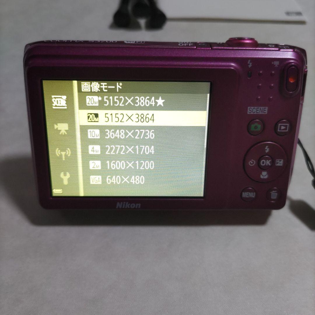 ニコン クールピクス S3700 デジタルカメラ ピンク COOLPIX