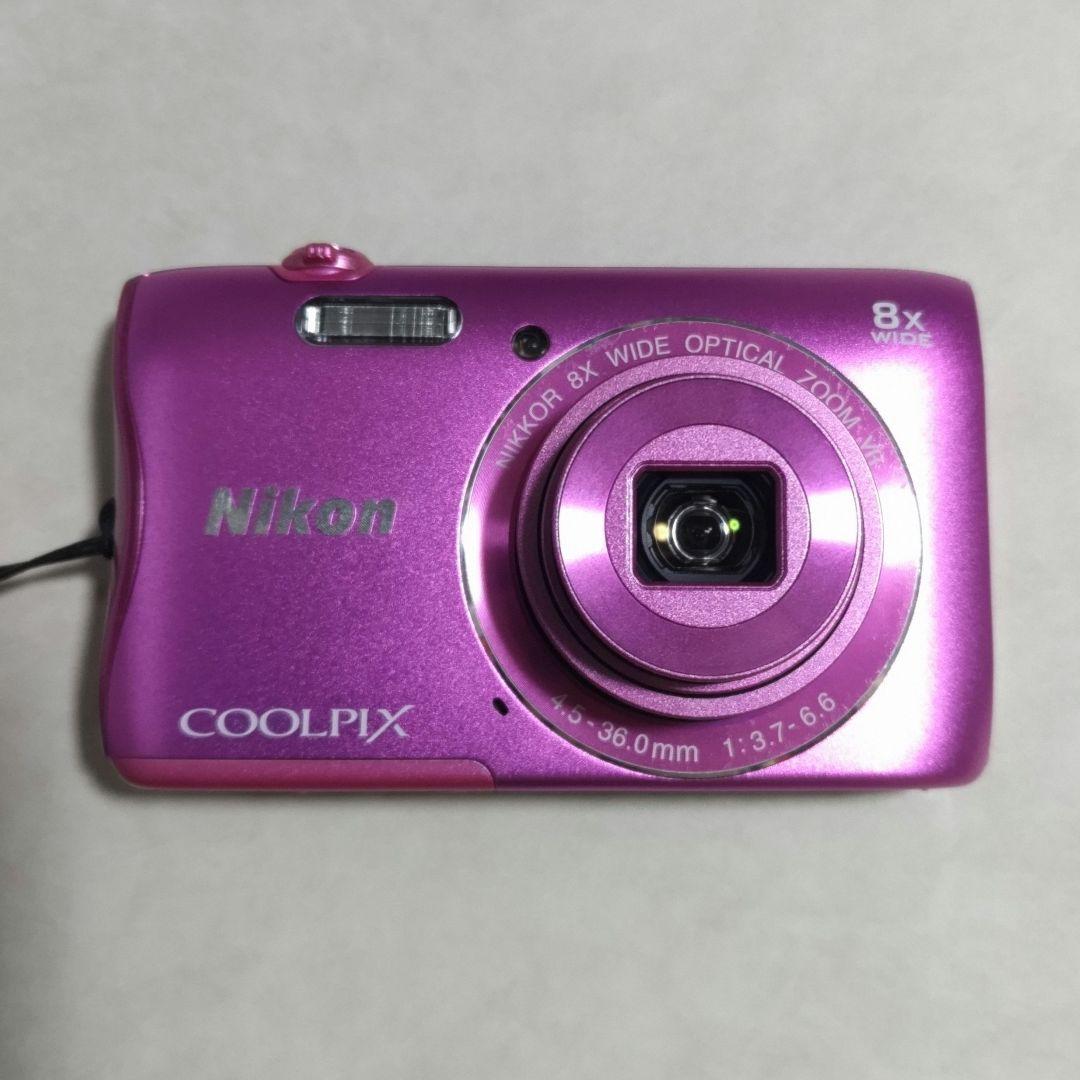 ニコン クールピクス S3700 デジタルカメラ ピンク COOLPIX