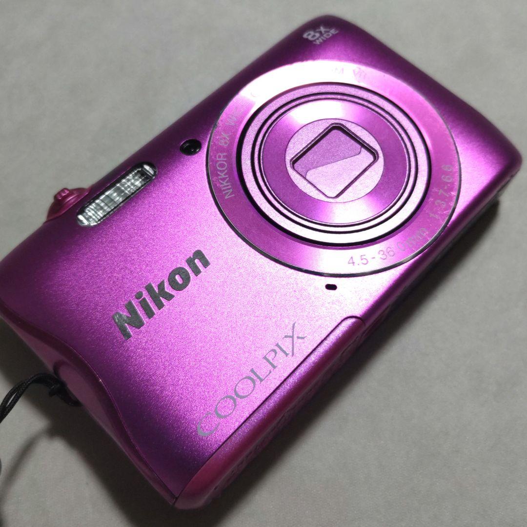 ニコン クールピクス S3700 デジタルカメラ ピンク COOLPIX