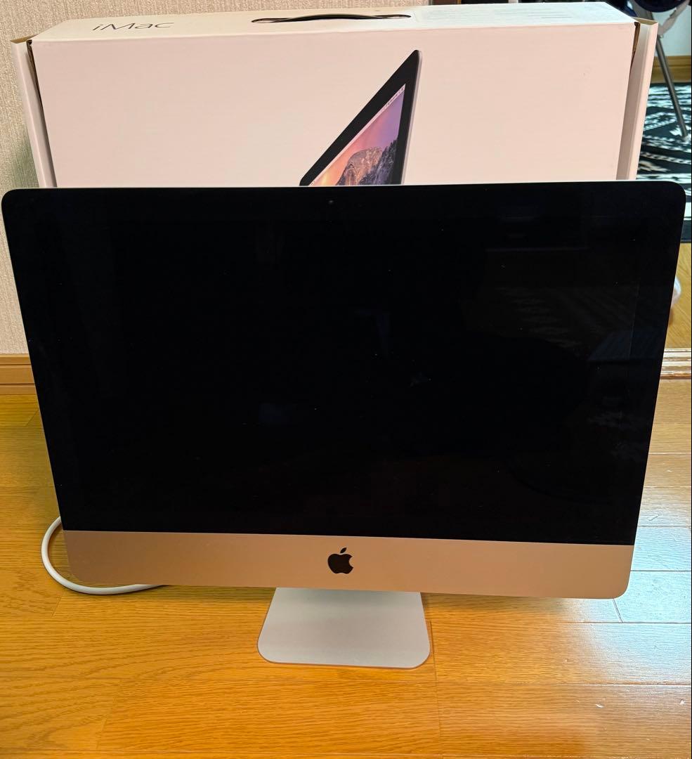 iMac2014 21.5インチ＋ディスクドライブ＋ケーブル１本