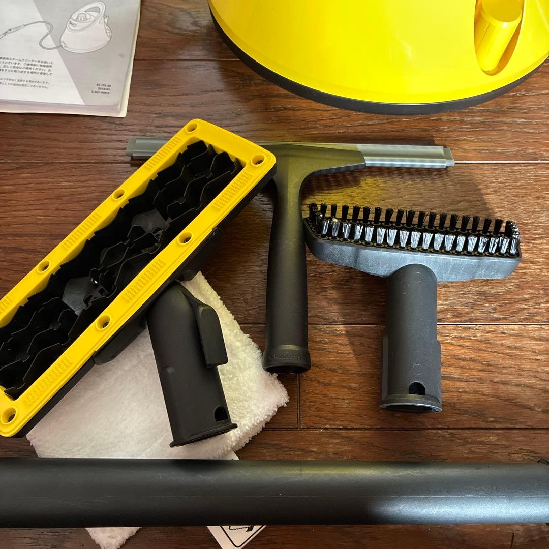 ケルヒャー高圧洗浄機KARCHER スチームクリーナー SC JTK 20 美品