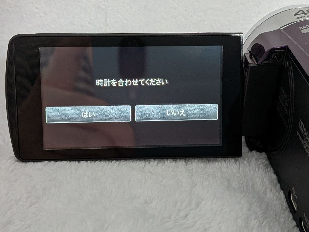 見て見て、超美品　JVC FULL HD ビデオカメラ 40倍光学ズーム