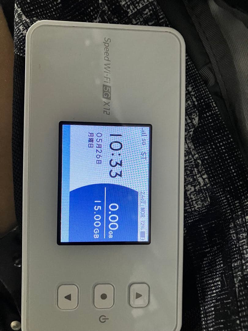 Speed Wi-Fi 5G X12 本体