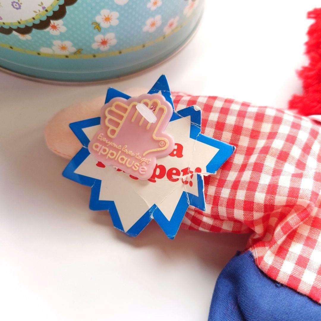 ❣️新品レア アプローズ社 アンとアンディ横目刺繍パペット人形ペア ヴィンテージ